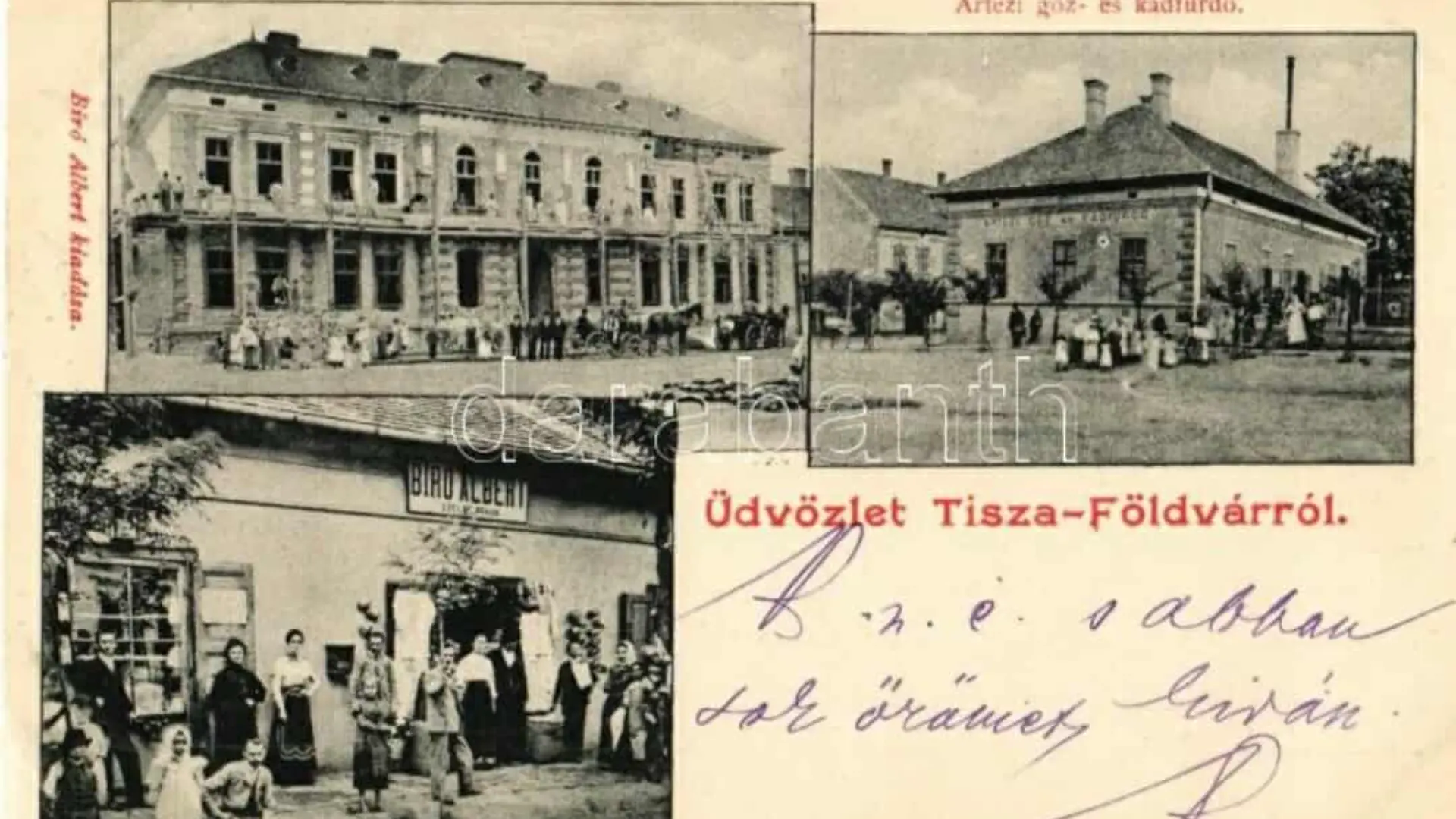 Tiszaföldvár 1900-ban