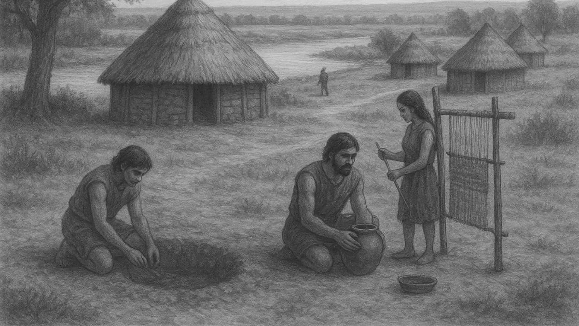 Őskori településnyomok