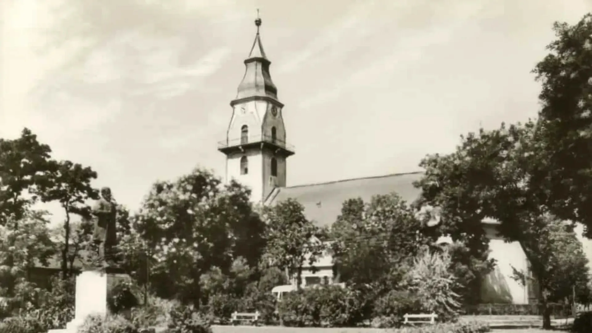 A református templom építése