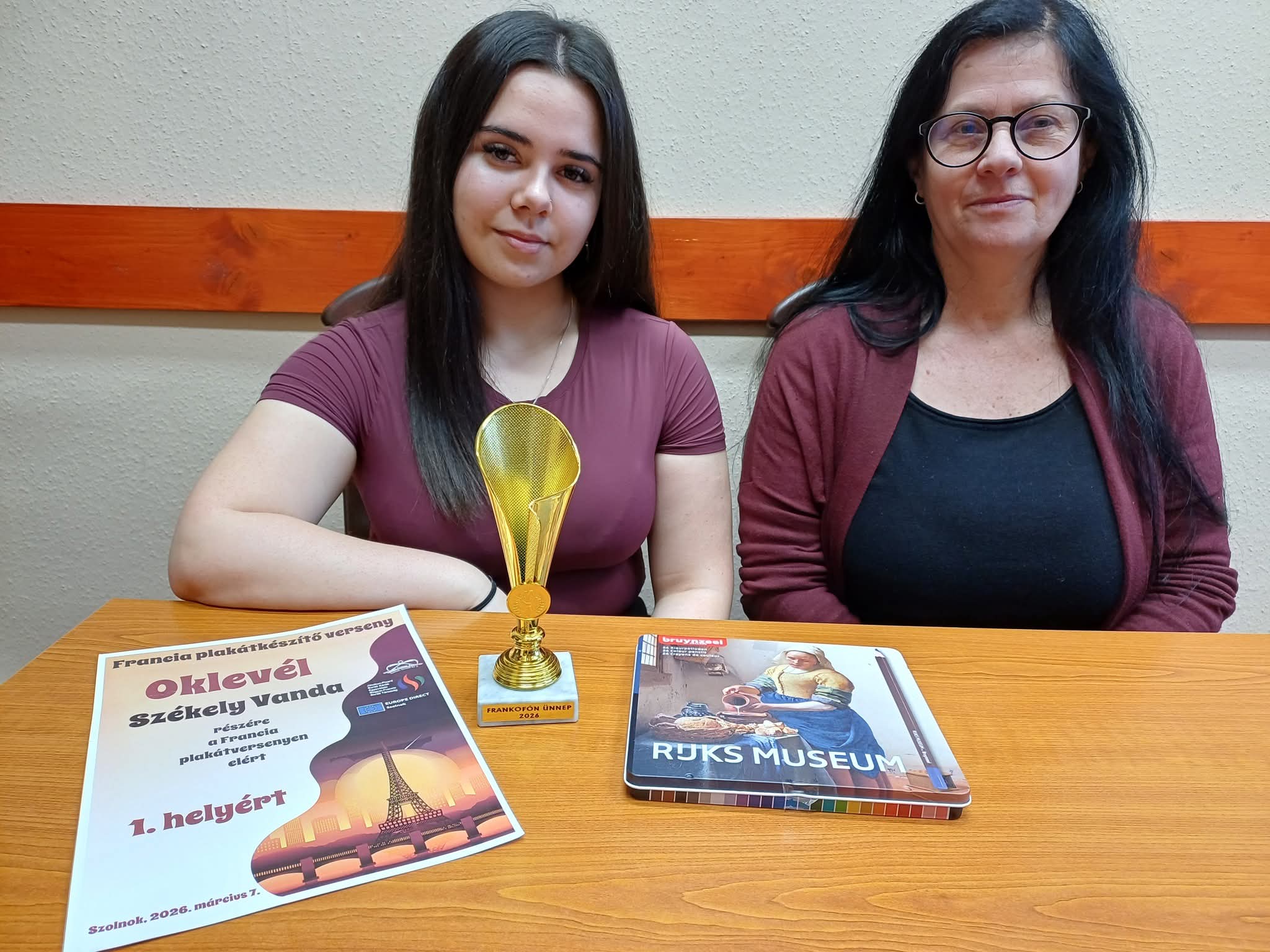 Tiszaföldvári siker a Frankofon Fesztiválon: Székely Vanda vármegyei első helyezett lett